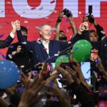 Llaryora Passerini Schiaretti festejan