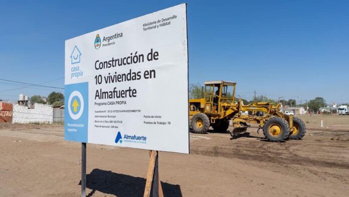 Almafuerte viviendas