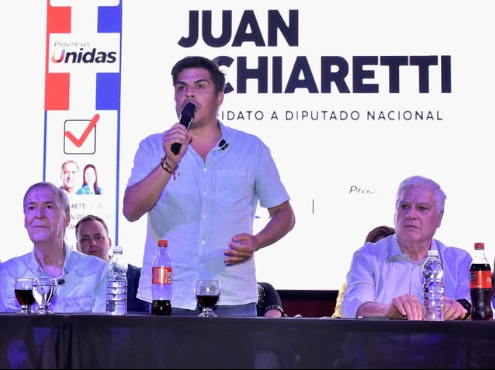 Embalse Rivarola campaña Schiaretti